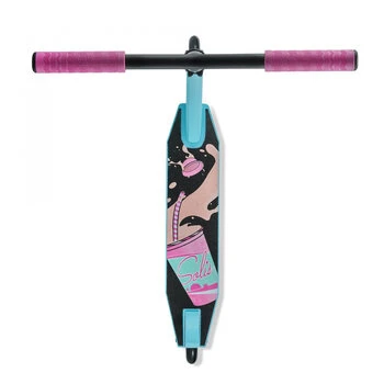 Trotineta Kinderkraft Solis Pink greutate admisa 100 kg, roti PU, rulmenti ABEC-9