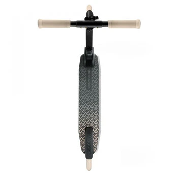 Trotineta pliabila Kinderkraft Freely Beige cu ghidon reglabil, cric, greutate admisa 100 kg