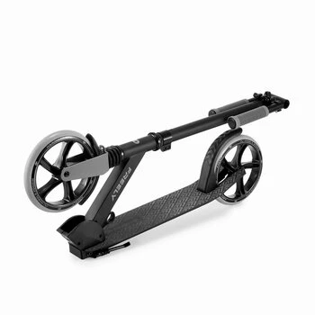 Trotineta pliabila Kinderkraft Freely Black cu ghidon reglabil, cric, greutate admisa 100 kg