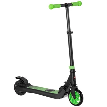 HOMCOM Trotinetă Electrică Pliabilă pentru Copii de 6+ Ani cu Înălțime Reglabilă, 71x36.5x75-80 cm, Verde | Aosom Romania