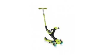 Trotineta globber go-up 4 in 1 deluxe lights verde