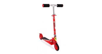 Trotineta pliabila ferrari pentru copii cu roti 120 mm, rosie