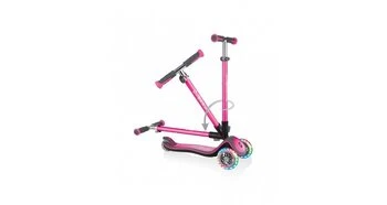 Trotineta pliabila globber elite deluxe lights roz