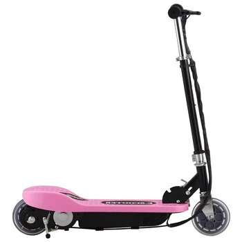 vidaXL Trotinetă electrică, roz, 120 W